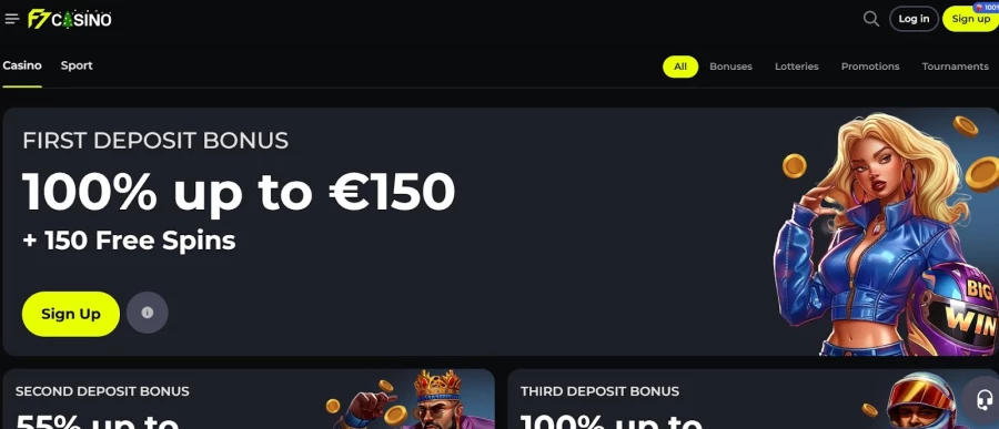 F7 Casino Mobile